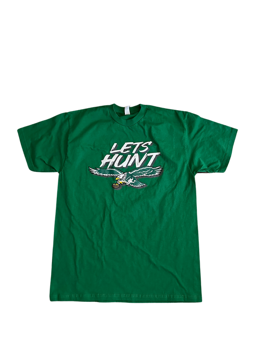 Kelly Green Let's Hunt T-Shirt (Unisex Large)