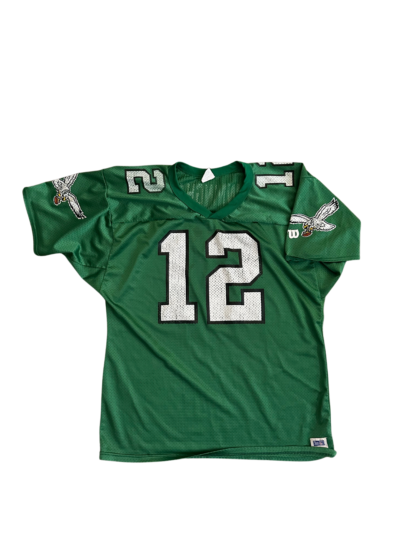 Randall Cunningham RARE Wilson Kelly Green Jersey (Men's XL)